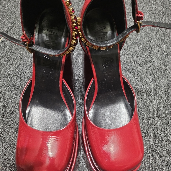 Versace medusa platform patent leather - Picture 2 of 5